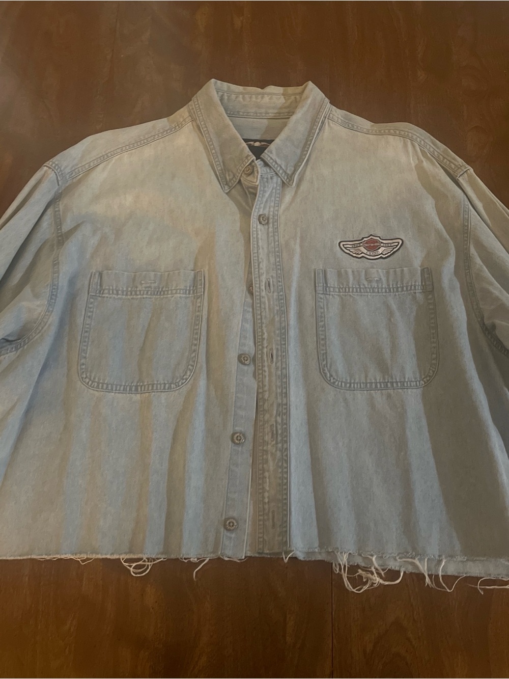 Harley-Davidson Cropped Shirt